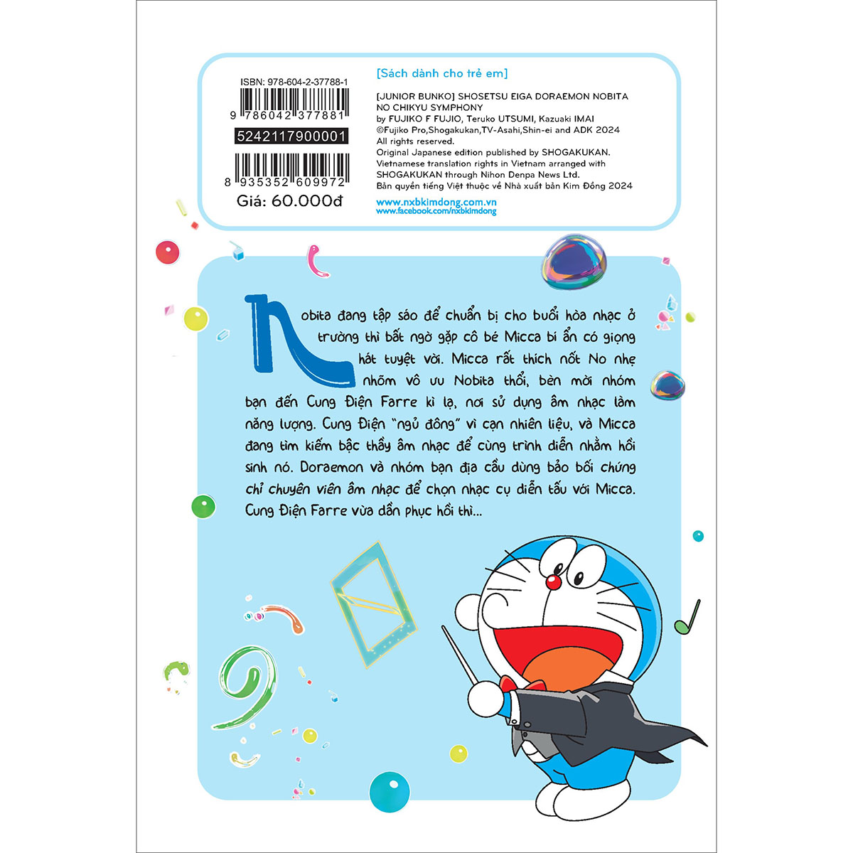 Tiểu Thuyết Doraemon: Nobita Và Bản Giao Hưởng Địa-Cầu