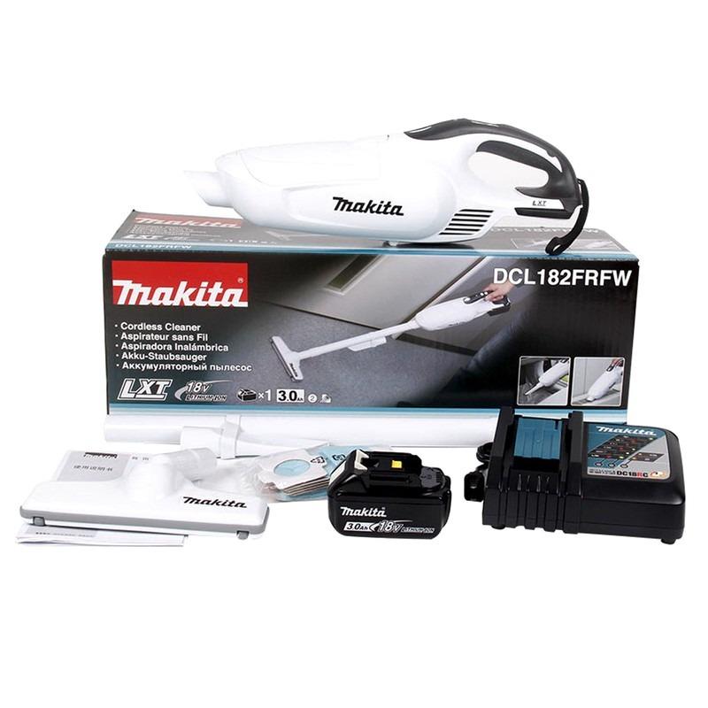 MÁY HÚT BỤI DÙNG PIN 30/11W MAKITA DCL182FRFW - HÀNG CHÍNH HÃNG