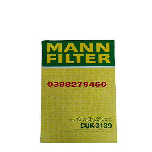 LỌC GIÓ ĐIỀU HÒA MANN FILTER CHO BMW CUK 3139 (MÃ: 64 31 6 935 823; 64 31 6 913 506; 64 31 9 171 858; 64 31 9 174 372)