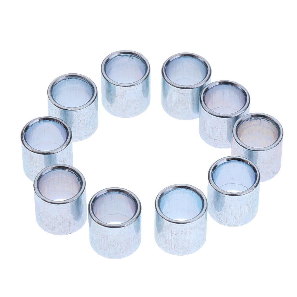 3-5pack 10 Pieces ID8mm Sturdy Inline Skate Roller Skating Wheels Bearing
