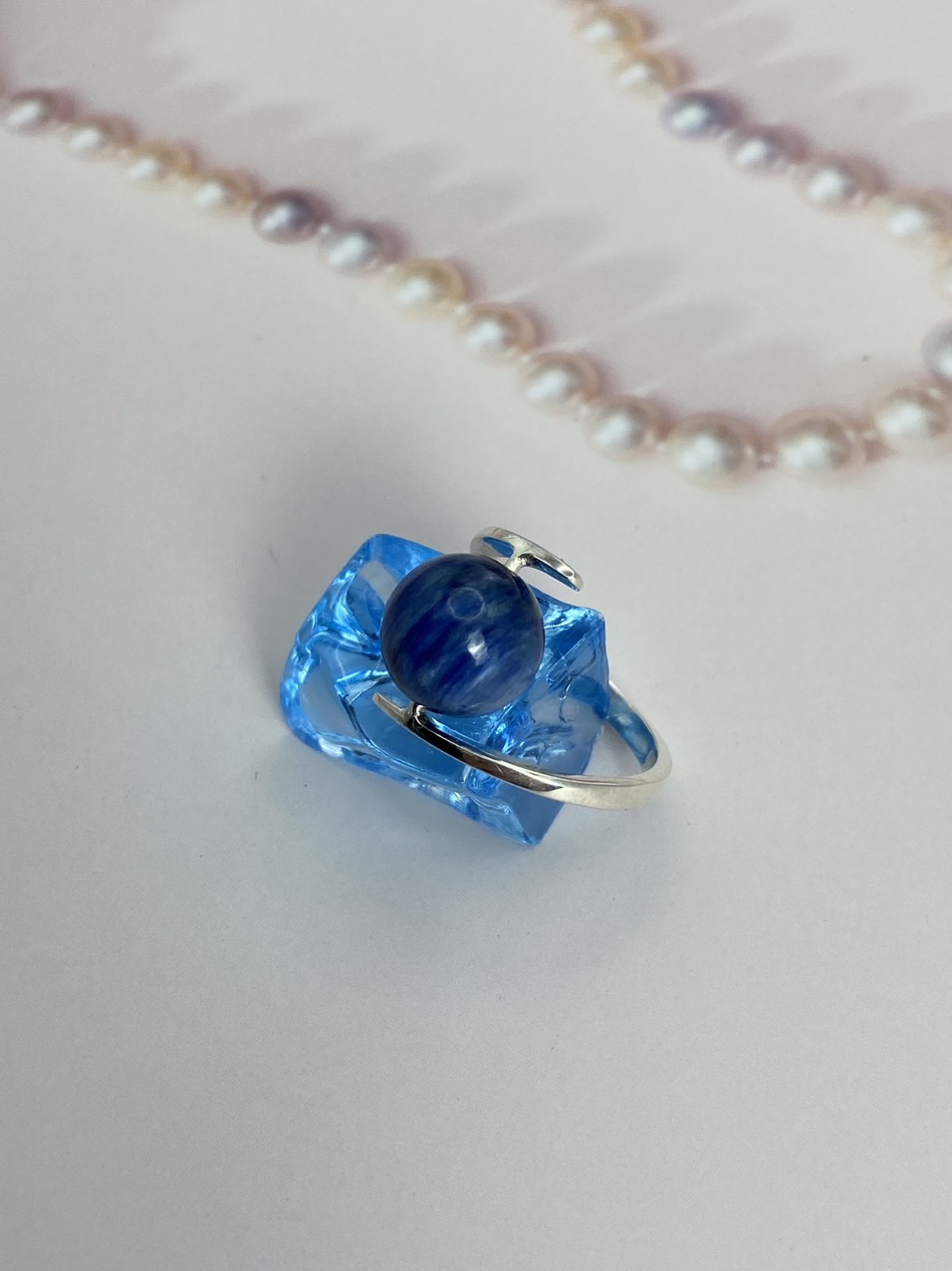 Nhẫn Bạc 925 Đá Ruby nước