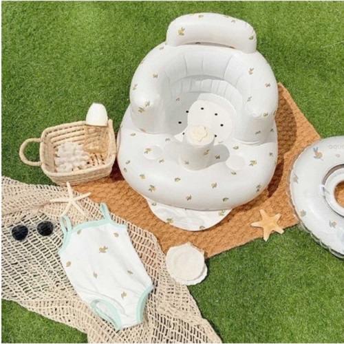 Ghế hơi con vịt tập ngồi cho bé