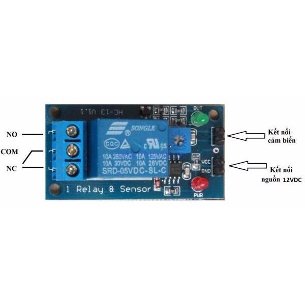 Cảm Biến Mưa kèm relay