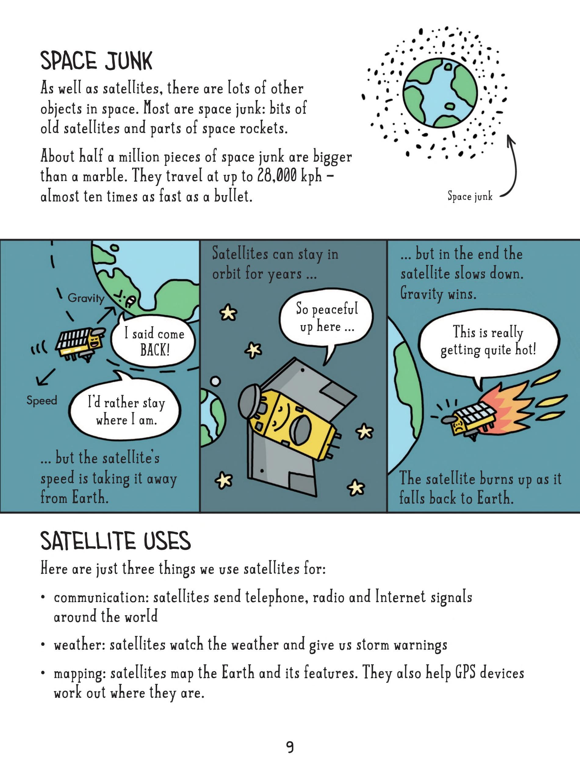 Sách ngoại văn: Comic Strip Science - Earth And Space