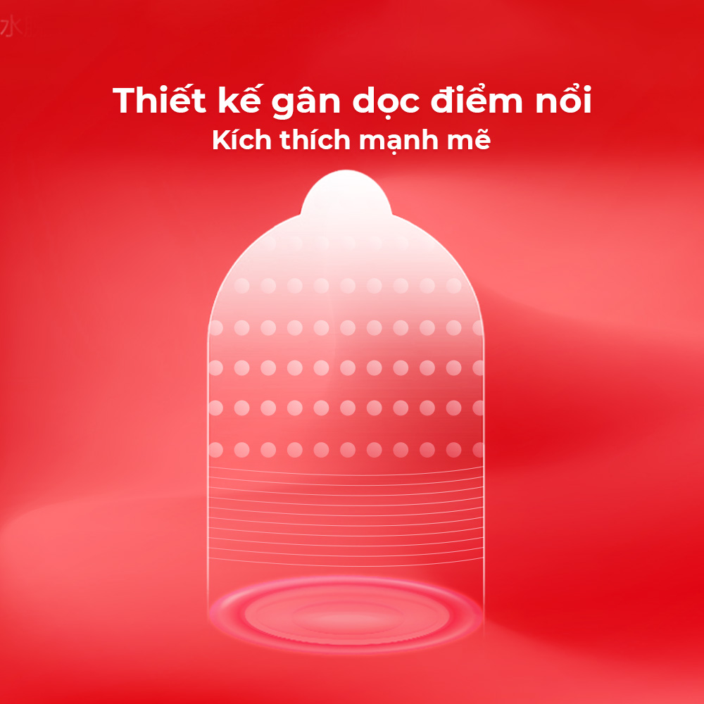 Bao cao su Shell Play Rider 6 tính năng - Hộp 10 cái + 1 vòng đeo kéo dài thời gian | SHELL CHÍNH HÃNG