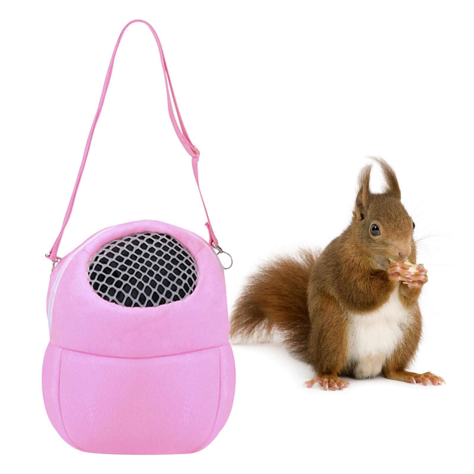 Pet Small Animal Carrier Bag Travel Warm Cage Hamster Pouch