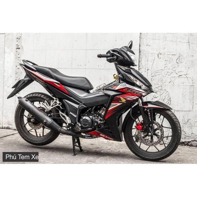 Tem rời chế tem Zin Winner xe đen