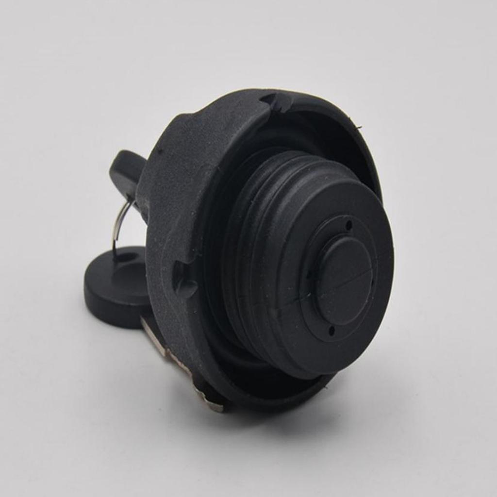 Car Fuel Petrol Gas Cap Black + Keys Fits for Opel Vauxhall Zafira Vectra