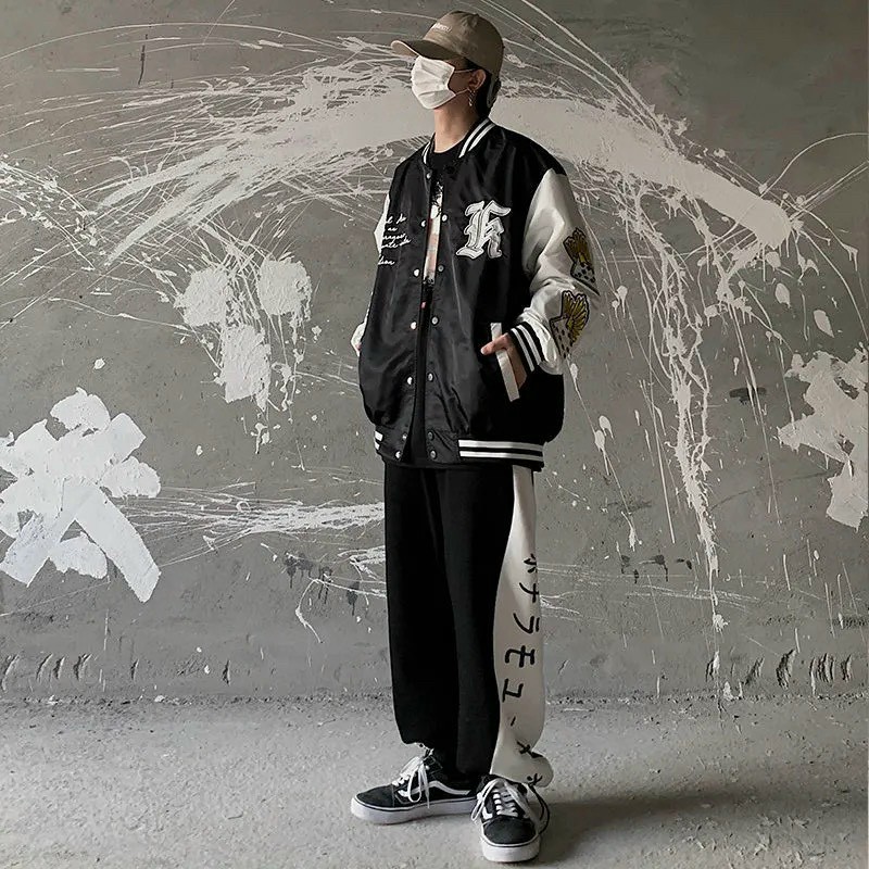 Áo Khoác Bomber dù Black A Nam Nữ Chất Vải Dù Gió Áo 2 Lớp, áo khoác gió dù nhẹ 2 lớp bomber phối tay trắng, áo khoác dù bomber, áo khoác dù phối tay, ÁO KHOÁC DÙ BOMBER BÓNG CHÀY hàn quốc
