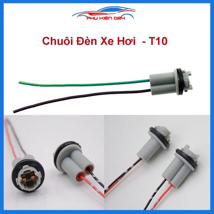 Chuôi đèn xe hơi đủ loại H1/H4/H7/H11/T10/T20/9004/9005/9006 dùng cho đèn demi xi nhan ô tô