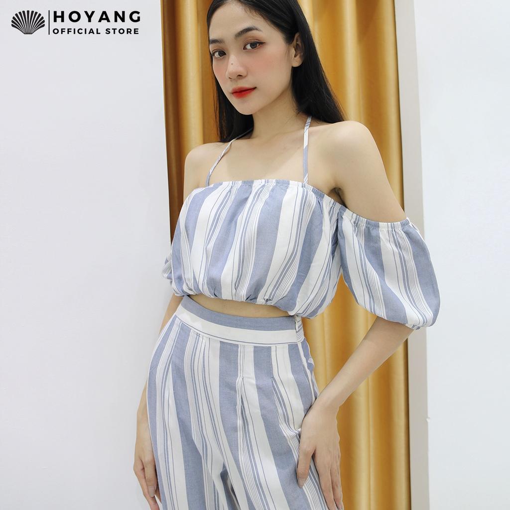 Set Áo Croptop Và Quần Jogger Cực Chất HOYANG ASQ03 QSQ03