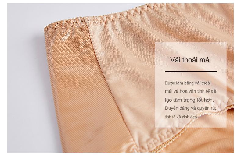 Quần Lót Nữ Lụa Băng Liền Mạch Gợi Cảm Voronin 6401 – Seamless, Mềm Mịn, Ôm Sát