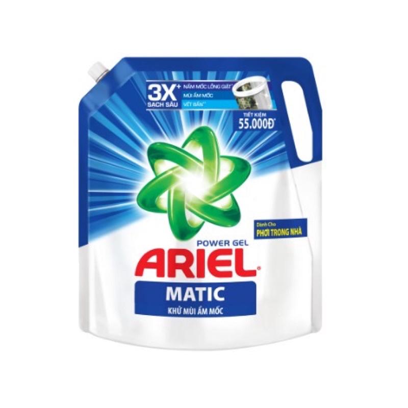 NƯỚC giặt Ariel MATIC Cửa Trên Sạch Sâu ,Hương Nước Hoa 1,8L-2L