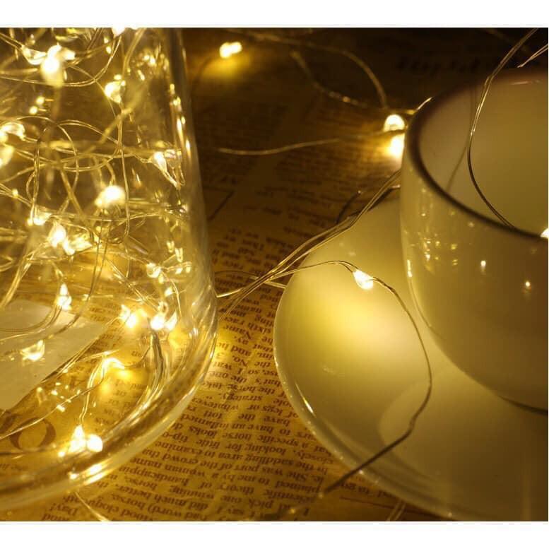 Dây Đèn LED 5M Trang Trí Sân Vườn Siêu Sáng