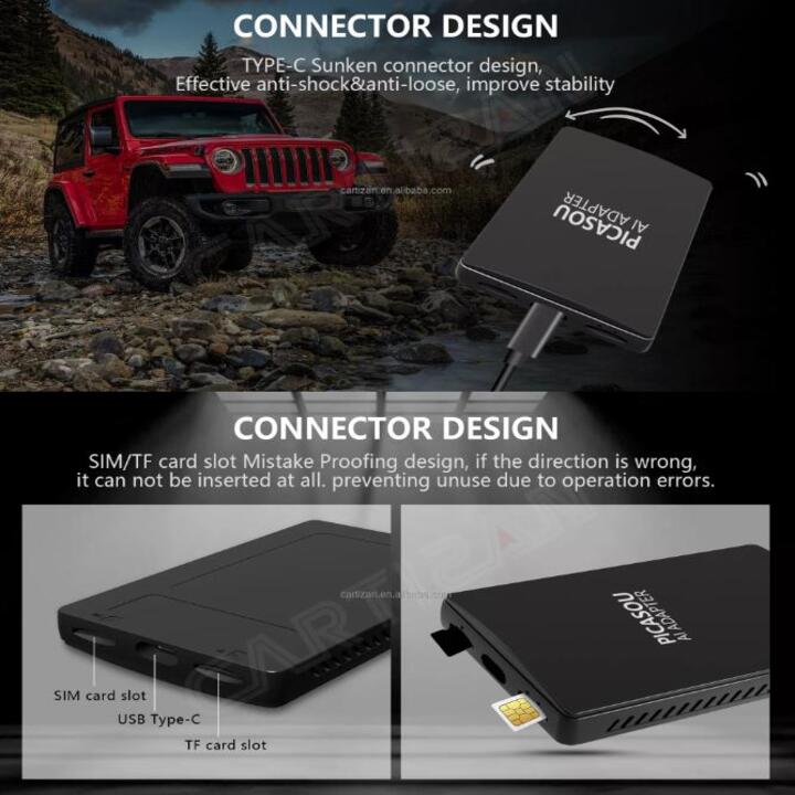 AndroidBox Ai Thế Hệ Mới Nhất dành cho xe ô tô. Android Chip 8 nhân, ram 4G, rom 64G PLC-S21E