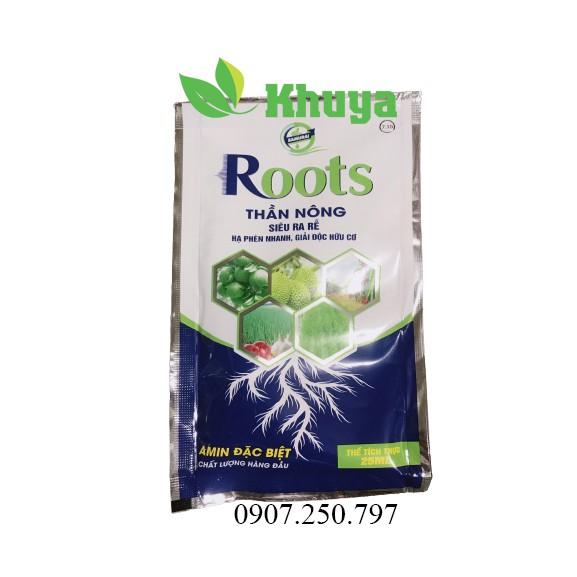 Phân bón Roots THẦN NÔNG 25ml Siêu Ra Rễ - Hạ Phèn Nhanh - Giải Độc Hữu Cơ