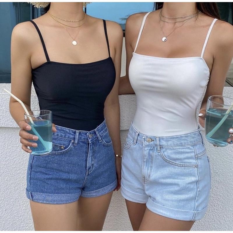 Áo tắm 1 mảnh đen basic