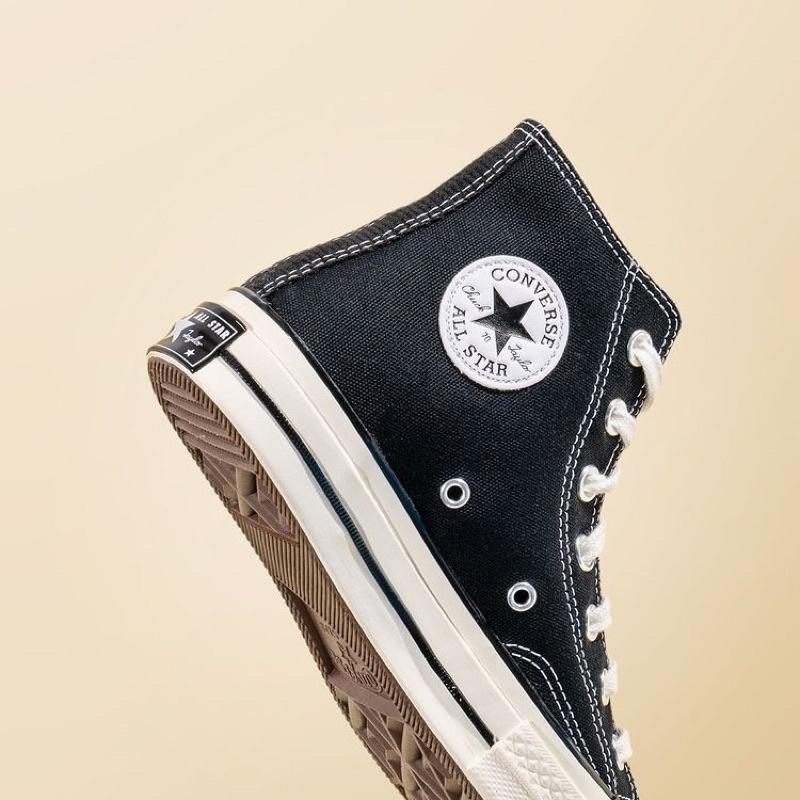 Chuck 70 Black High | Giày Converse Đen 1970s Cổ Cao 162050C