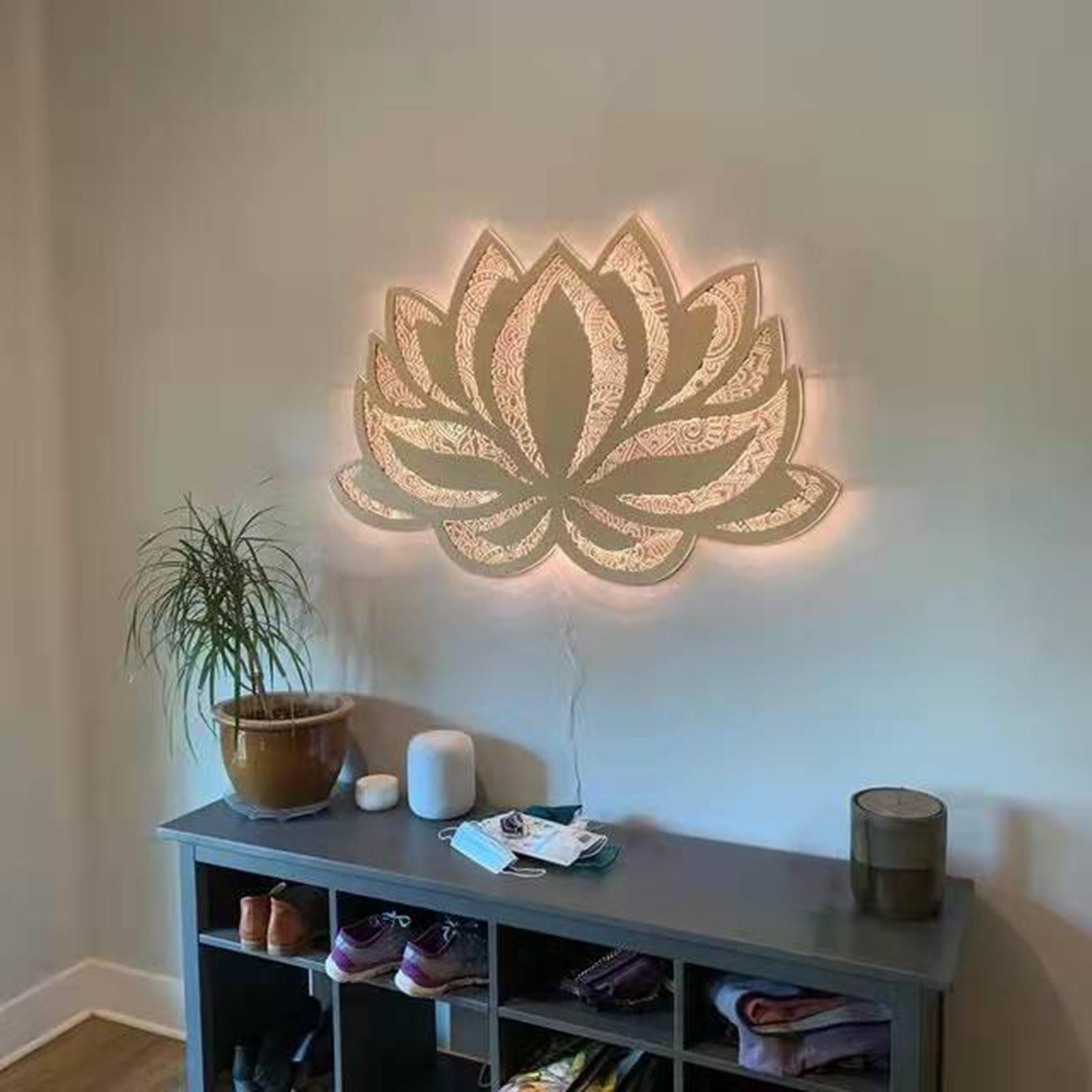 Lotus  Light Lotus Table Lamp for Hallway Bathroom Drawing Room