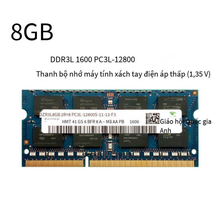 Giá gốc thấp nhất DDR3L 8G 1600 PC3L-12800S thẻ nhớ máy tính xách tay điện áp thấp