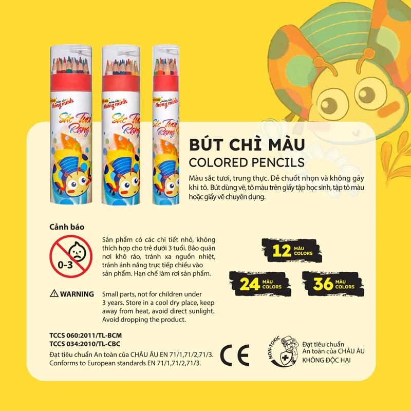 Hộp 36 Bút Chì Màu - Colokit CPC-C022