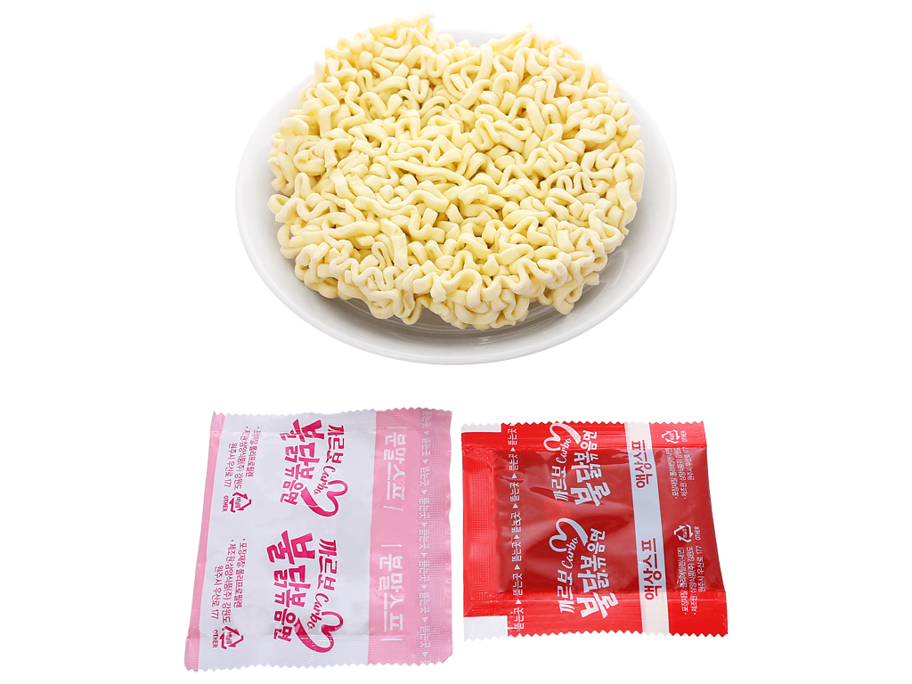 Bịch 5 Gói Mì Xào Gà Cay Samyang Carbona Hàn Quốc