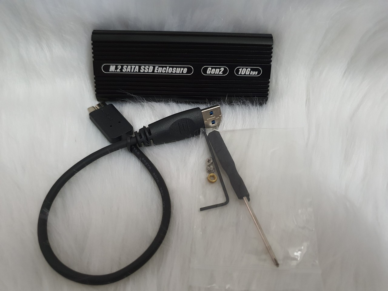 Hộp box chuyển ổ cứng laptop M2 ra ổ cứng di động, giao tiếp ra USB 3.0 - biến ssd thành ổ cứng di động - Hàng chính hãng