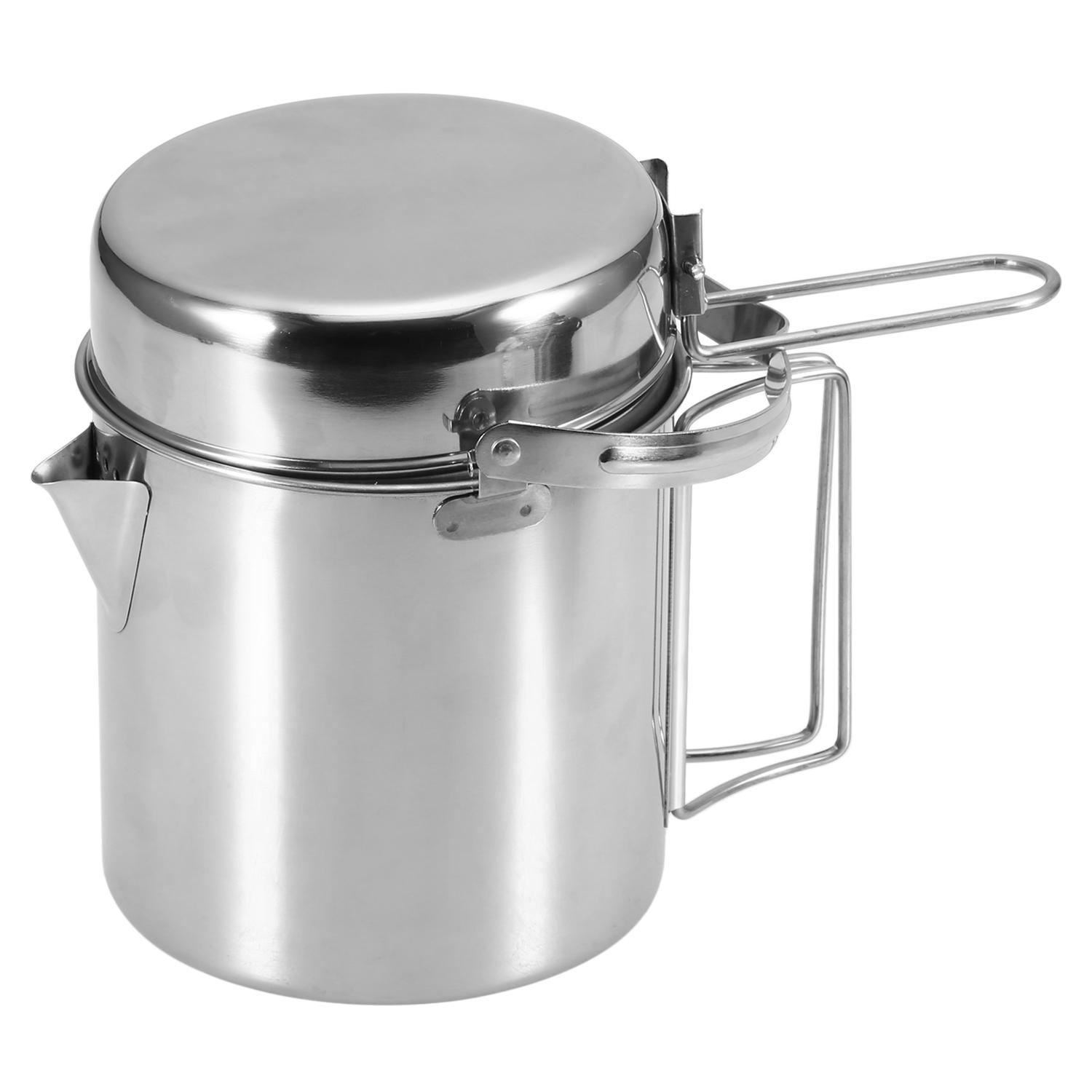 Ấm đun nước nấu ăn bằng thép không gỉ 1L