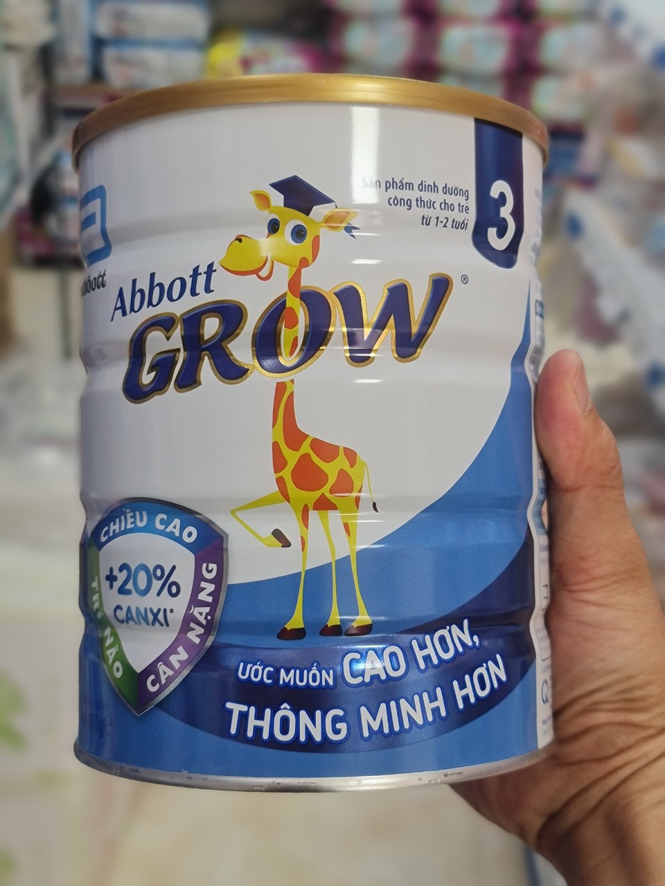 Sữa bột Abbott Grow 3 900g