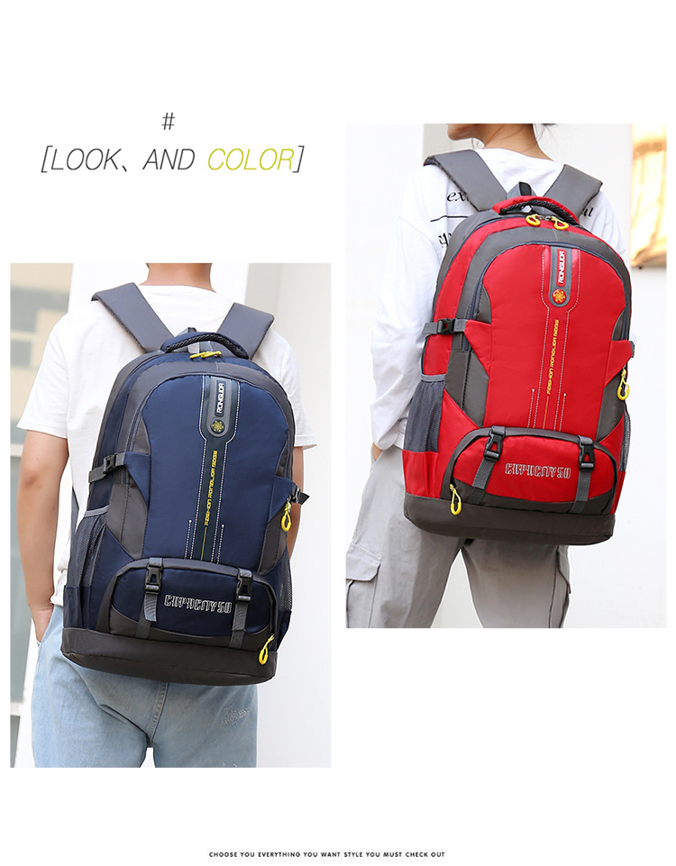 Balo du lịch, balo phượt, balo leo núi thể thao phong cách mới - BEE GEE TBLLN1018