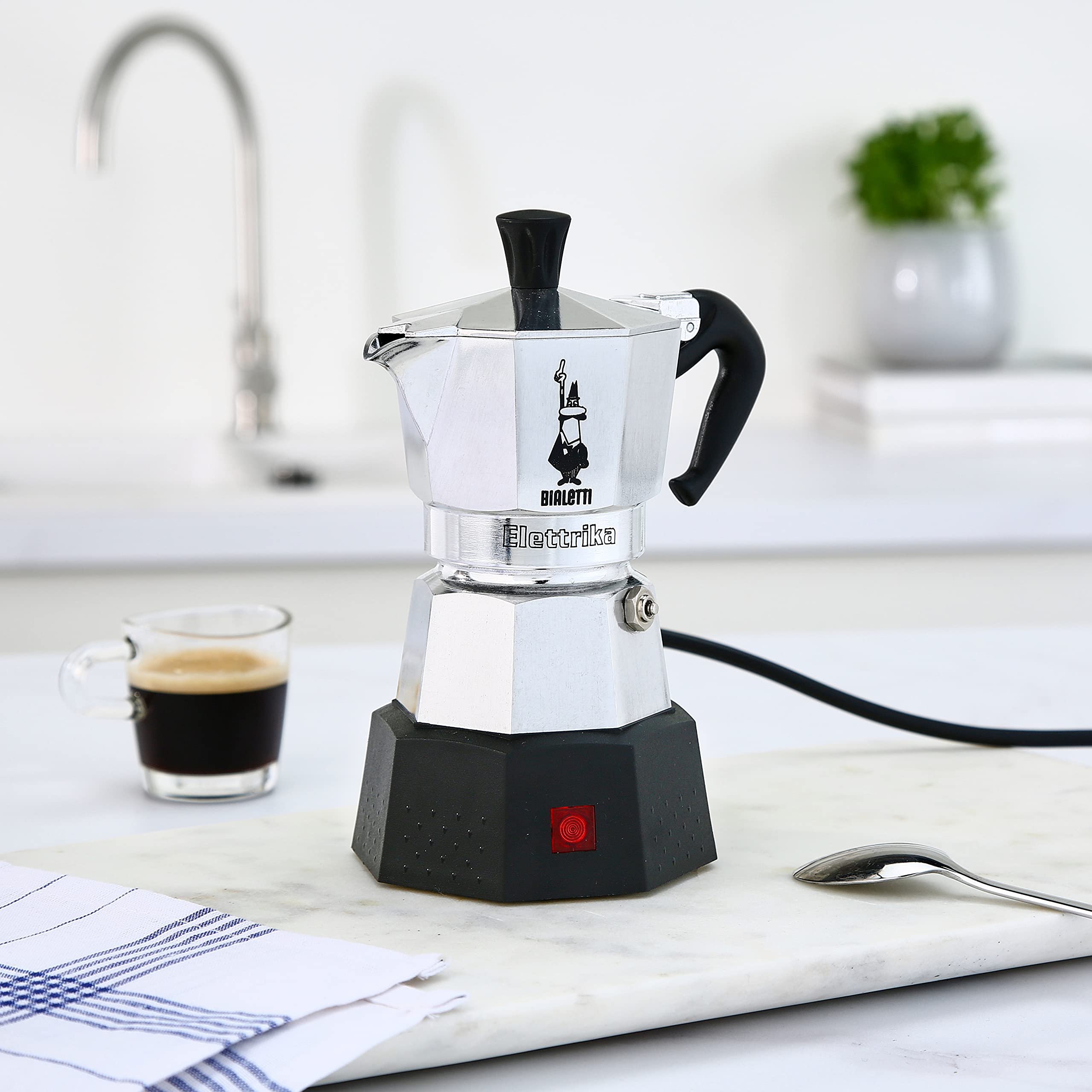 Ấm pha cà phê đế điện BIALETTI ELETRIKKA - Hàng chính hãng