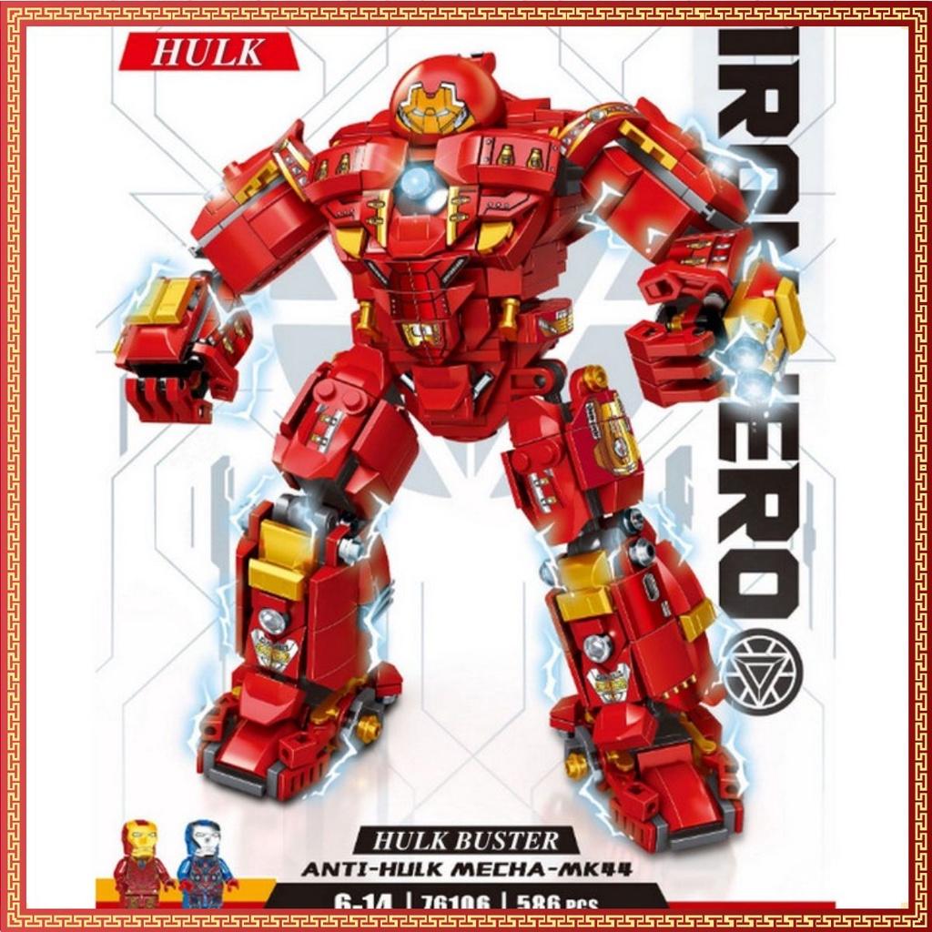 Mô Hình IRON HULK BUSTER Lắp Ráp