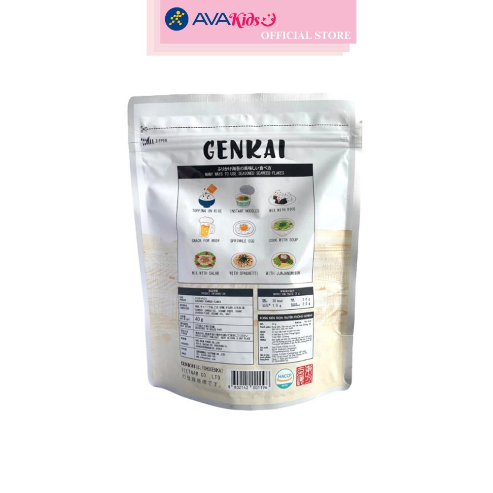 Rong biển rắc cơm Tohogenkai vị truyền thống gói 40g (từ 1 tuổi)