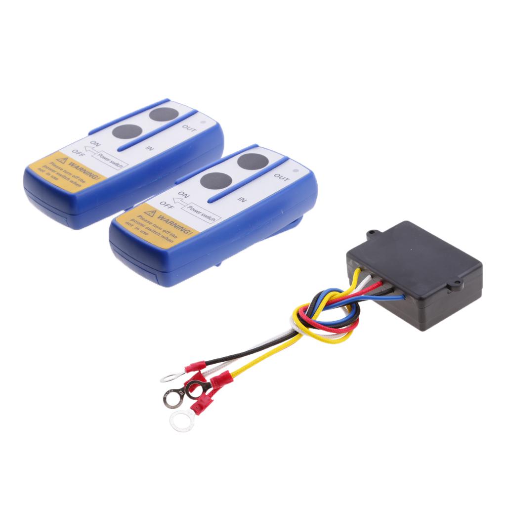 Universal 50ft 12V Wireless Remote Control Switch for Car ATV