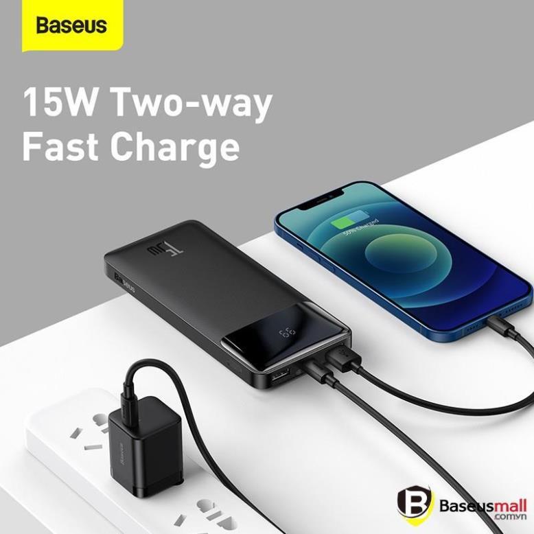 Pin sạc dự phòng Bipow Digital Display Power Bank - 15W - Hàng chính hãng