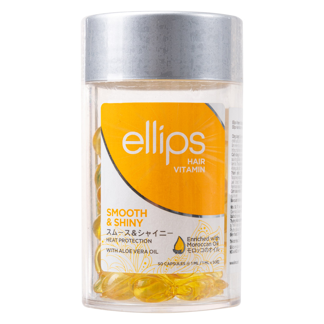 Dưỡng Tóc Ellips Hair Vitamin Hủ 50 Viên-đủ màu( giao nắp hũ ngẫu nhiên - không xuất hóa đơn đỏ )