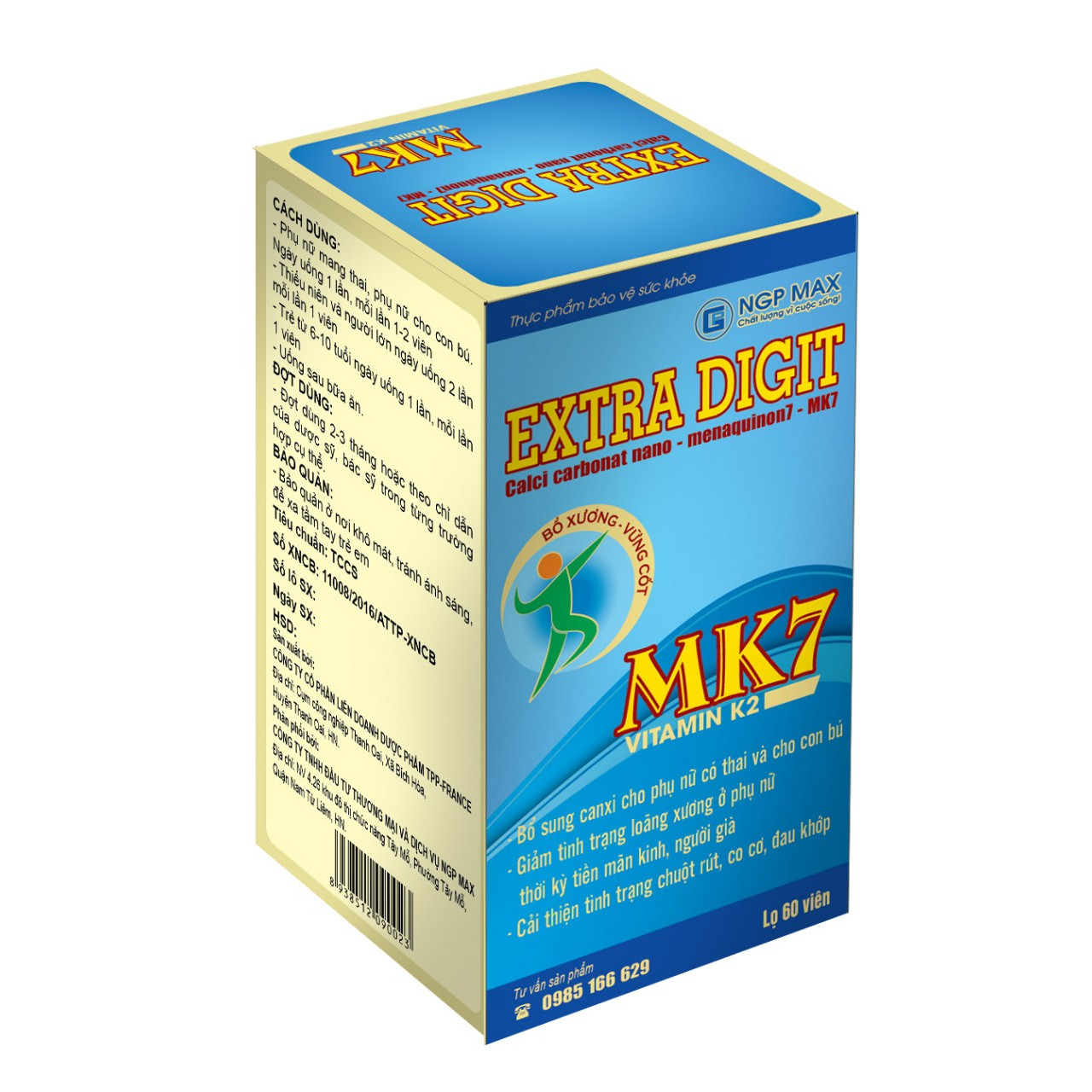 Thực phẩm bảo vệ sức khỏe EXTRA DIGIT MK7