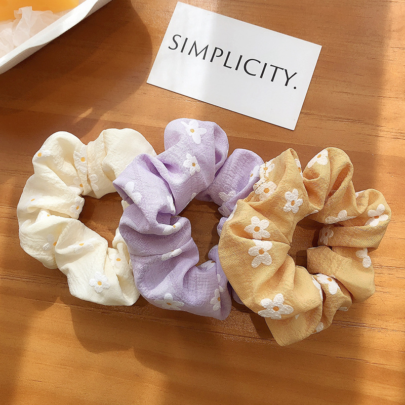 Sét 3 dây buộc tóc nhiều mẫu dễ thương