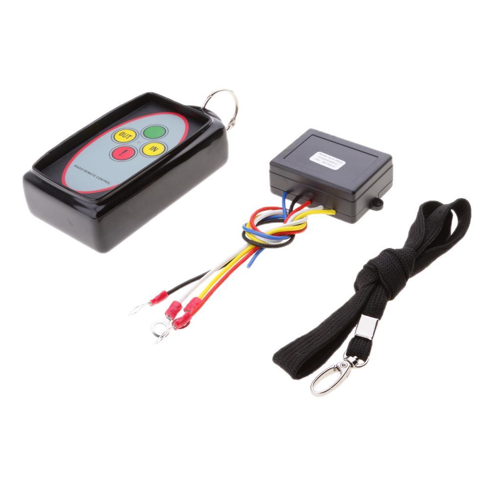 Heavy-duty Wireless Remote Control System for 24 Car ATV SUV Winch