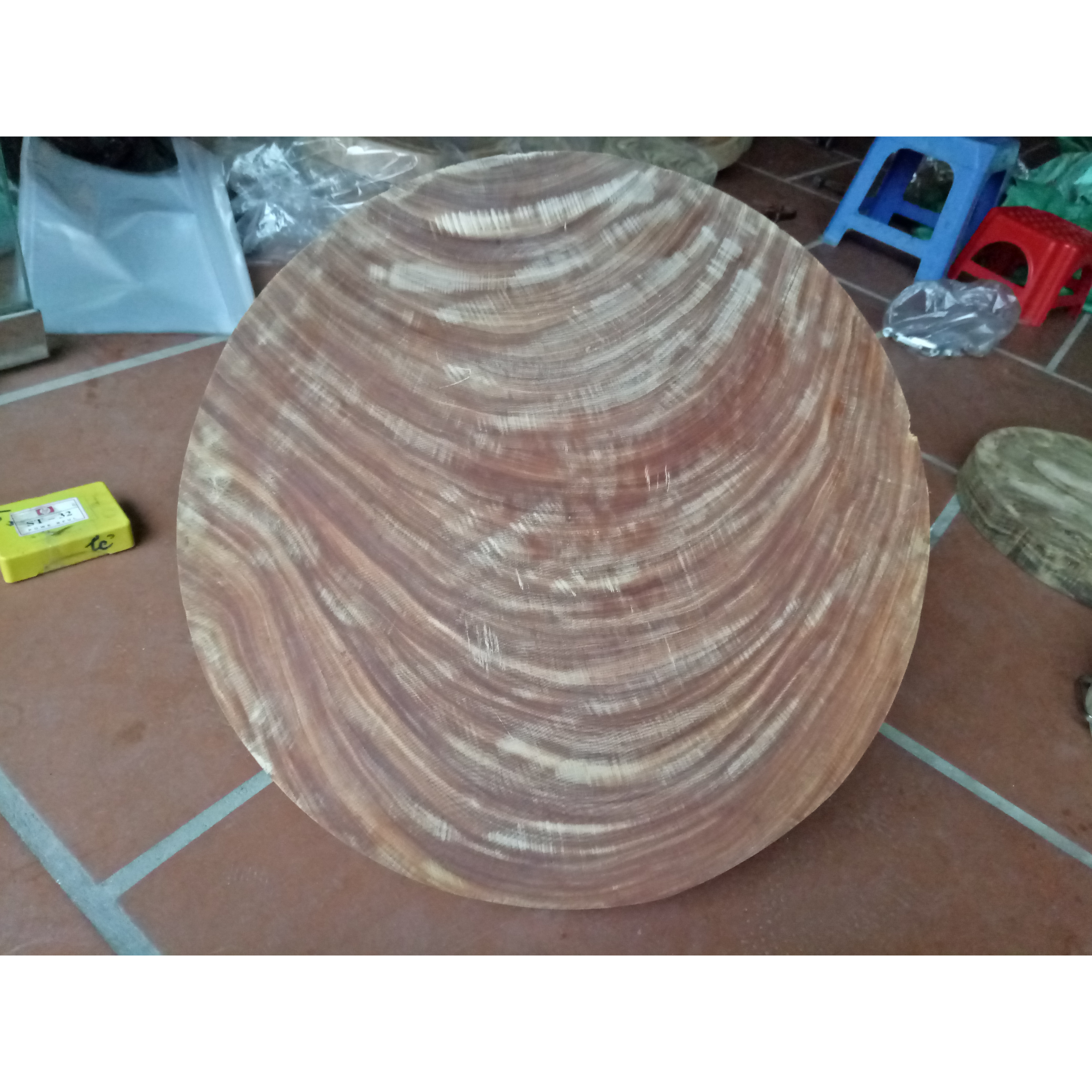 Thớt Gỗ Nghiến Sơn La đường kính 45cm