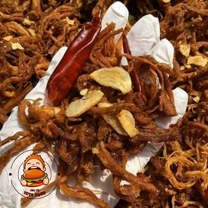 Khô heo cháy tỏi đặc biệt thương hiệu Nàng Khô - 500 Gram