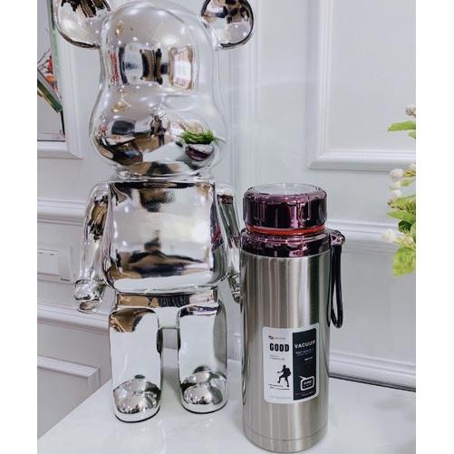 Bình giữ nhiệt kim cương 1200ml cao cấp inox