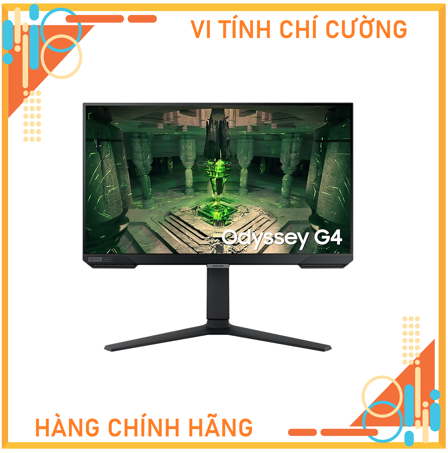 Màn hình Samsung Odyssey G4 25 inch IPS 240Hz LS25BG400EEXXV - Hàng chính hãng