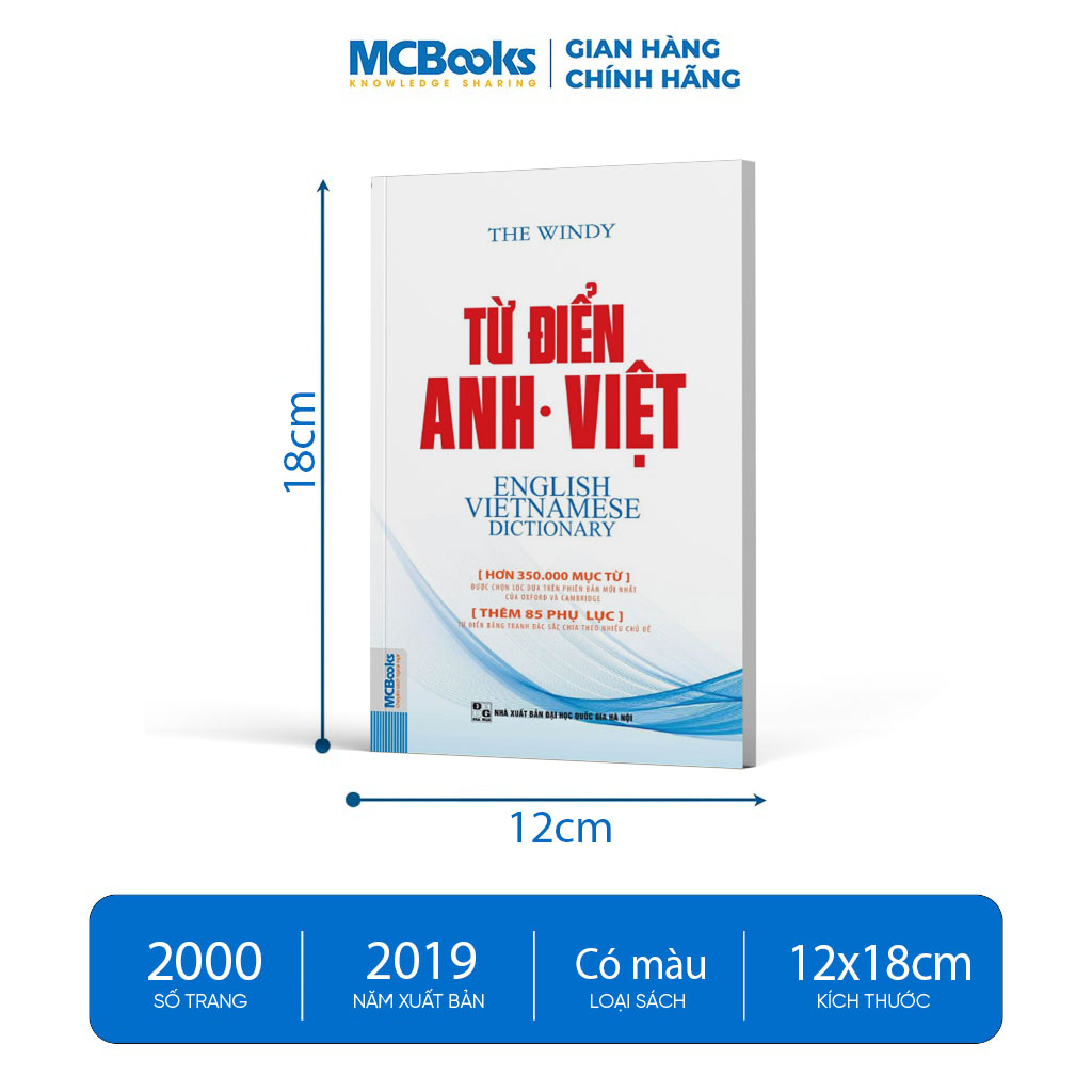 Từ Điển Oxford Anh - Việt (Hơn 350.000 Từ) (Bìa Mềm Màu Trắng)