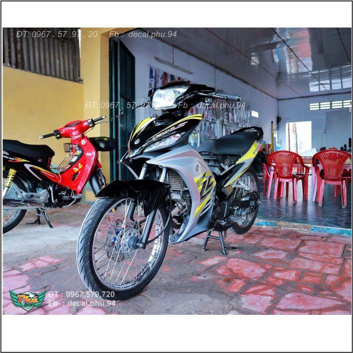 Tem Rời Exciter 135 Lc xám đen