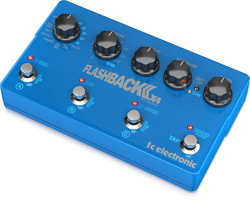 TC Electronic Flashback 2 X4 Delay and Looper Pedal-Hàng Chính Hãng