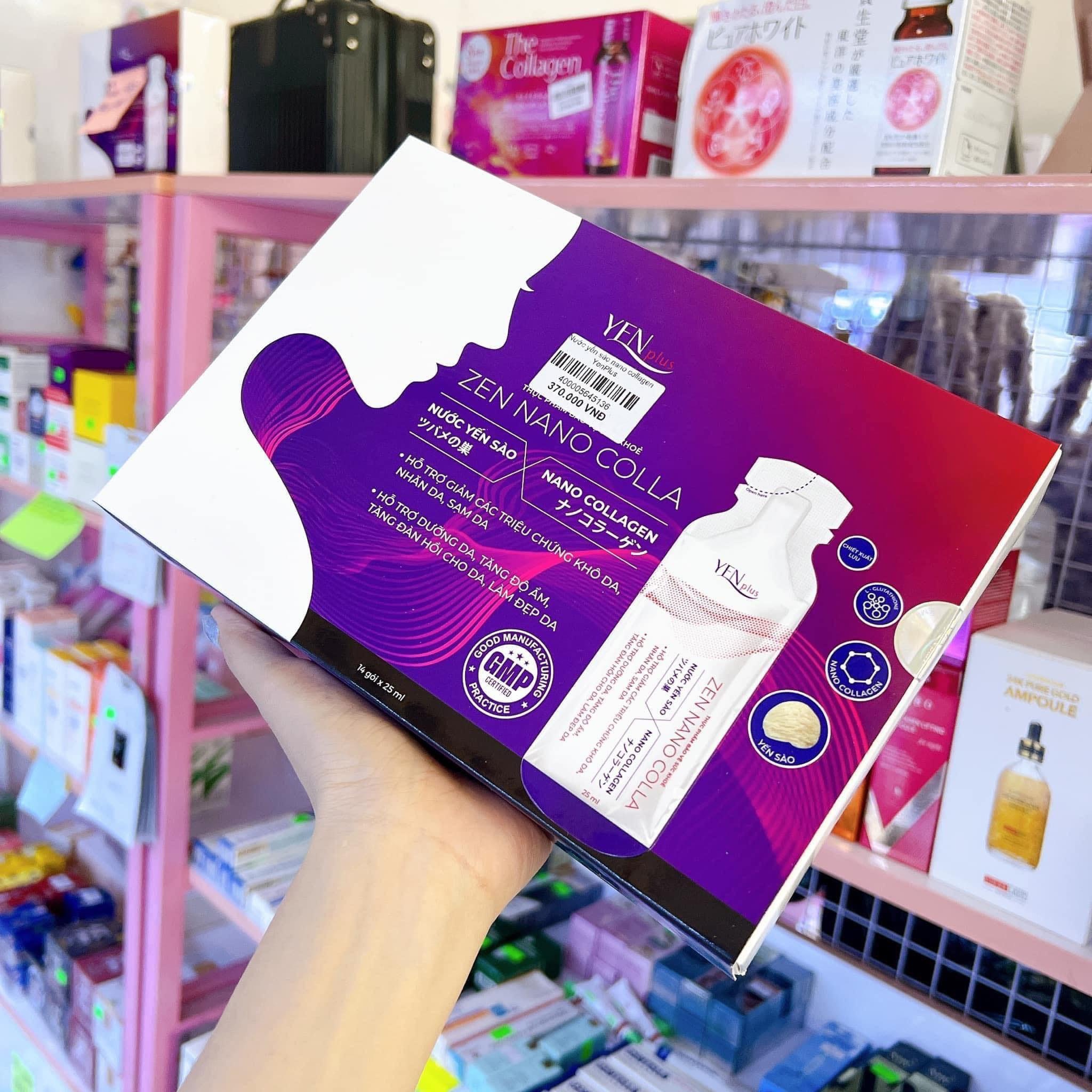 Nước Uống Làm Đẹp Yến Sào Nano Collagen - Zen Nano Colla