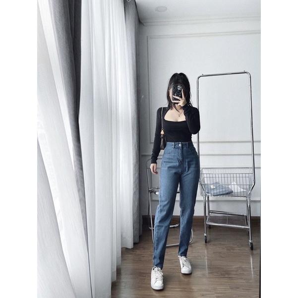 Quần jean boy cá tính cho nữ