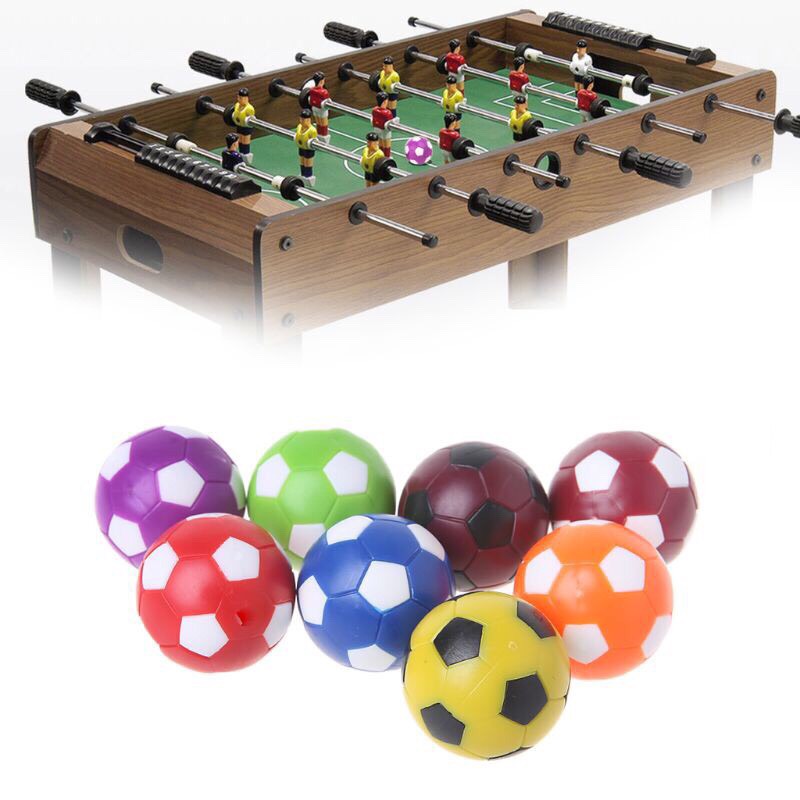 Bàn Bi Lắc mini 6 tay cầm, dài 50cm nặng 1.8kg chống trượt – Trò chơi bàn đá banh bàn Foosball Table + Tặng Bóng bi lắc 36mm dự phòng cho Bạn thoải mái ghi bàn - Giao màu ngẫu nhiên