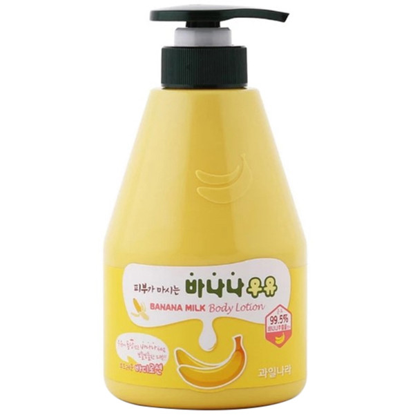 Sữa Tắm Thảo Dược Sữa Và Tinh Chất Chuối - Welcos Banana Milk Body Cleanser (560g)